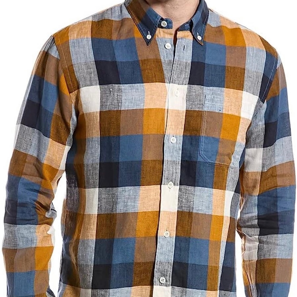 Men’s plaid top